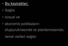 NÜFUS VE SAĞLIK Nüfus, belirli bir bölgede belirli bir anda yaşayan bireylerin oluşturduğu kitledir.