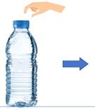 11. rda, plast k su ş şes ne del k açıp, su dolduruyor ve kapağını kapattığında del kten su akmadığını gözleml yor.
