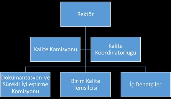 Kalite standartlarını takip ederek Kalite Yönetimi Sisteminin yapılanmasını sağlamak, Kalite Komisyonunda görevlendirilen birimlerin Kalite Temsilcileri ile yapılan toplantıları koordine etmek, Görev