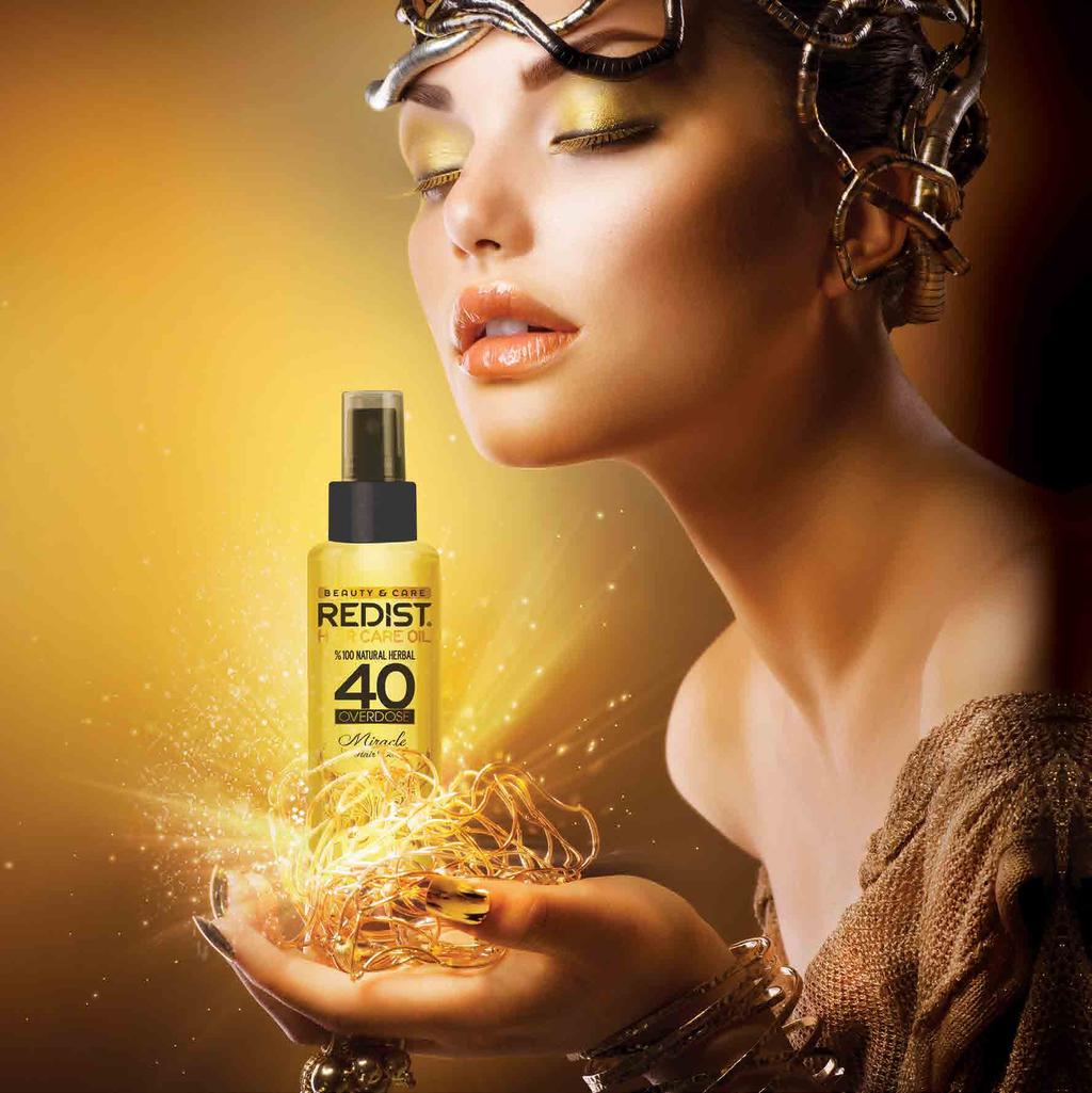 40 OVERDOSE MIRACLE OIL HAIR CARE OIL %100 Natural Herbal 26 27 HAIR CARE OIL 40 OVERDOSE HERBAL EXTRACT Saç Bakım Yağı 40 Çeşit Bitkili 150 ml I 5.1 FL.OZ.