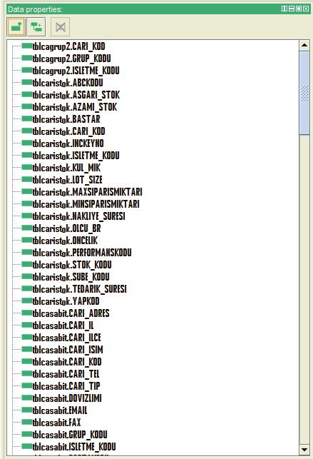 MYSQL de oluşturulan KKP modelinin ontolojik