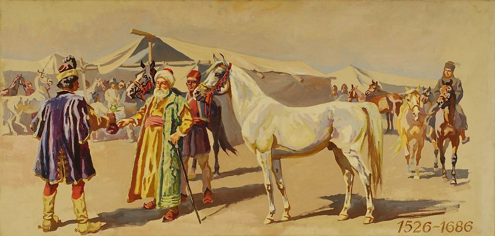 Atlar Osmanlı döneminde ganimet, veya hediye olarak Macar yiğitlerinden bazılarının eline