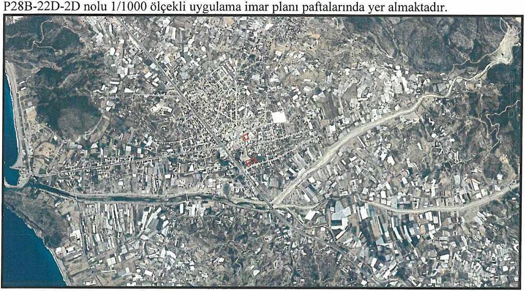 ANTALYA BÜYÜKŞEHİR BELEDİYESİ (GAZİPAŞA BELEDİYESİ) KONU : 96 ADA 37,38,39,65,121 VE 122 PARSELLER İLE 138 ADA 54 PARSEL 1/1000 ÖLÇEKLİ UYGULAMA İMAR PLANI DEĞİŞİKLİĞİ AÇIKLAMA RAPORU 1.