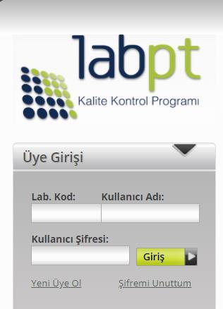 I. KULLANICI GİRİŞİ İlgili alanlar doldurulduktan sonra Giriş butonuna tıklayınız.