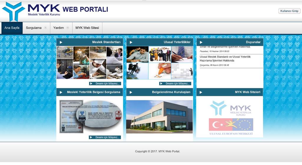 Ulusal Standardı (UMS) Bir mesleğin başarı ile icra edilebilmesi için gerekli bilgi, beceri, tavır ve tutumların neler olduğunu gösteren dokümandır.