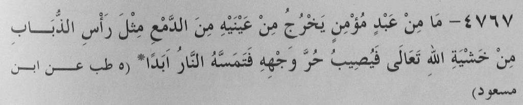 Allah bunun dışında bir şey murat ettiği zaman, onu olduğu şekilde bırakır. : Yani kalp gözleri daha mühimdir çünkü onlar iman gözleridir ki gayba iman etmek içindir.