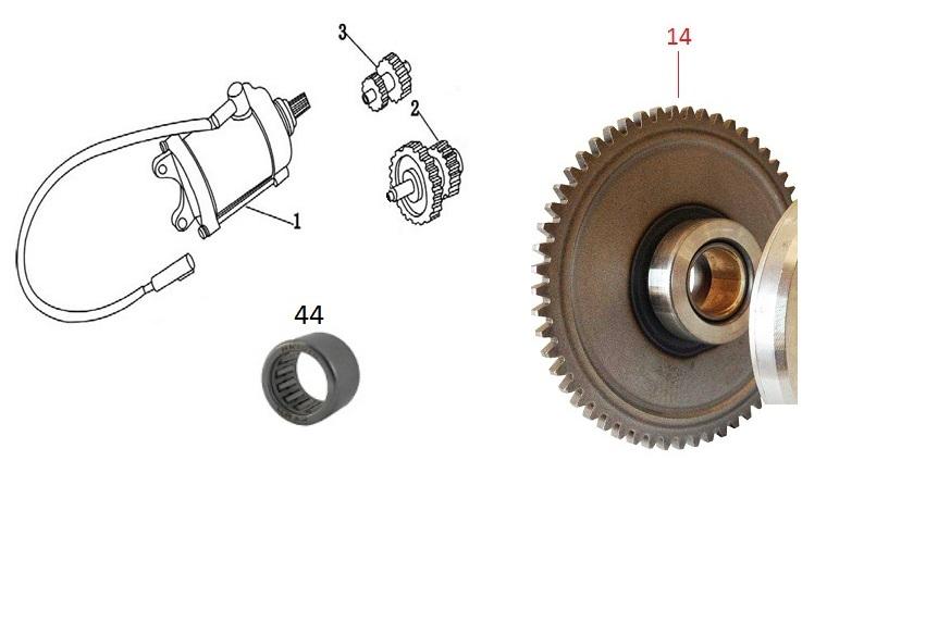 8 M-MARŞ MOTORU 14 1 51,03 60,22 YMM00940F82H002 İLK HAREKET DİŞLİSİ (Çok bilyalı ilk hareket plakasına ait dişlidir) YMM009A77K48001 MARŞ MOTOR DİŞLİSİ (11 Diş) 3 1 37,23 43,93 YMM009A77K47001 MARŞ