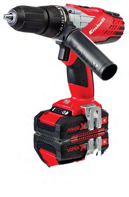 Einhell Darbeli Matkap AKÜLÜ DARBELİ MATKAP TE-CD 18-2 Li-i AKÜLÜ ve SOLO Article No. Akü Voltajı / kapasite 18 V / 1.5 Ah Şarj süresi 30 dak.