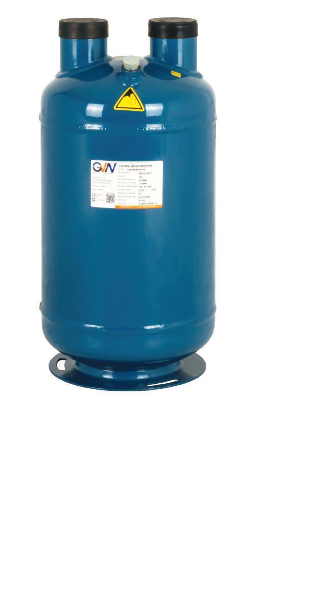 SLA.33b EMİŞ HATTI Introduction Suction line accumulator is placed between evaporator and compressor.