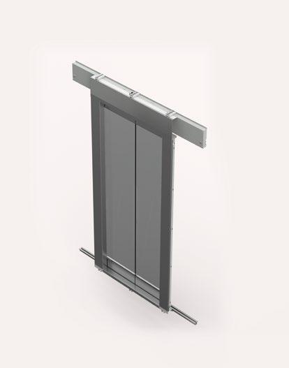 Clear Opening (mm) Kapı yüksekliği / Clear Height (mm) C2-Toplam eşik genişliği / Total sill width (mm) T2-Toplam eşik