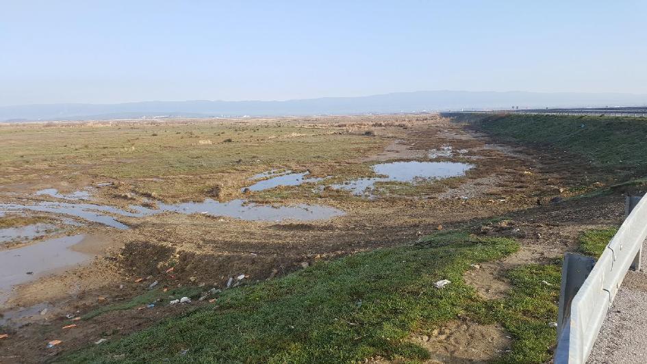 Kış şartlarında Saros Körfezi ÖKA sı ve yakın çevresindeki arazi gözlemleri boyunca sahanın büyük bölmünü