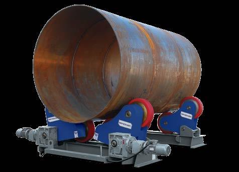 SAR KENDİNDEN AYARLI ÇEVİRİCİLER SELF ALIGN ROTATORS Standard control panel Standart kumanda paneli Self-aligning rotators are an ideal solution for conditions where diameter of the rotated work