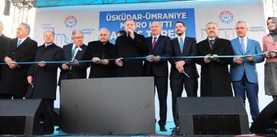 doğrultusunda projeler yaparak hayata geçiriyoruz. Her yerde metro, her yere metro hedefiyle İstanbul u ilçe ilçe, mahalle mahalle metro ile buluşturuyoruz. Hedef: 1.