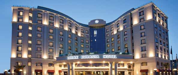 57 Limak Eurasia Luxury Hotel Kavacık - İstanbul 2011 yılında hizmete giren Limak Eurasia Luxury Hotel, İstanbul Kavacık ta ağırlıklı olarak bölgedeki kurumsal firmaların yurt dışından ve şehir