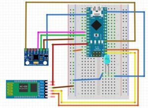 C# Arduino İletişimi Bu yazımızda arduinodaki mpu6050(6 eksenli jiroskop-ivme sensörü), hc-05(bluetooth sensörü) aracılığıyla c# taki serialport1 i haberleştireceğiz.