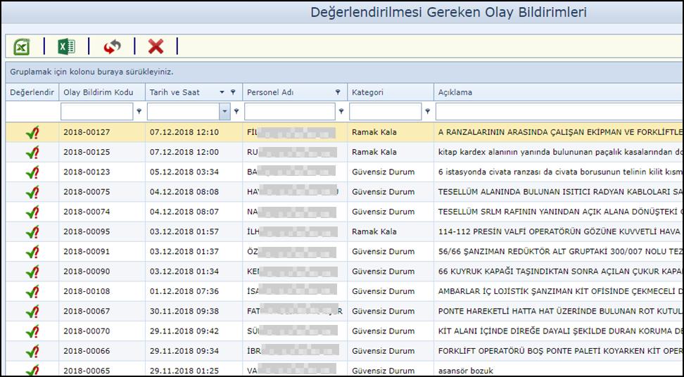 İSGPro ve IRONIC 19 Kaza geliyorum formları,