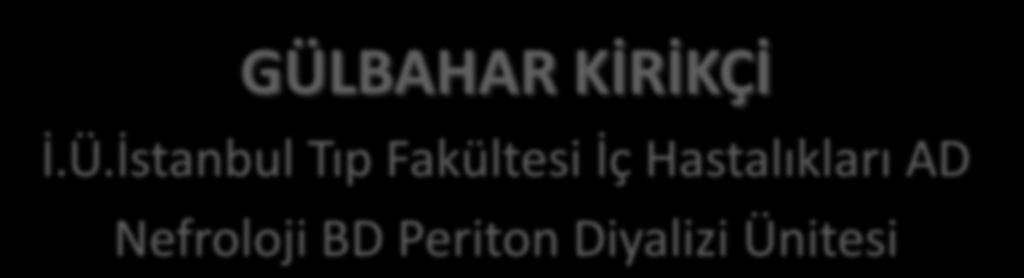 BAHAR KİRİKÇİ İ.Ü.