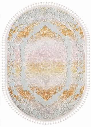 NİM OVAL NM01D NİM OVAL cm 200X290 160X230 120X180 80X300 80X150 Akrilik iplik kullanılarak üretilmiştir.