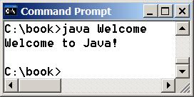 Program Çalışması //This program prints Welcome to Java!