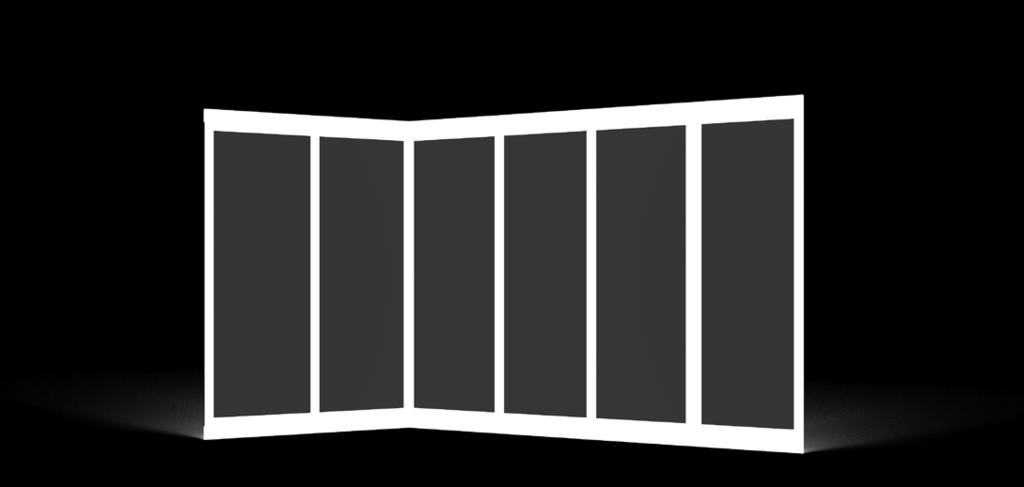 Termo-Isı Serisi İçin 135 Cam Balkon Ölçü Hesabı / Calculation Of 135 Glass Balcony Sizes For Thermo-Heat System w : 1268 + 2529mm h : 2100mm 1268 30 17 21 2529 21 17 17 44 30 A B 2100 Baza Genişliği