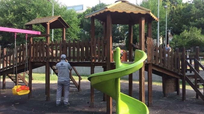 Ziya Gökalp Parkı Millet Gezi Parkı Budama ve Yeşil