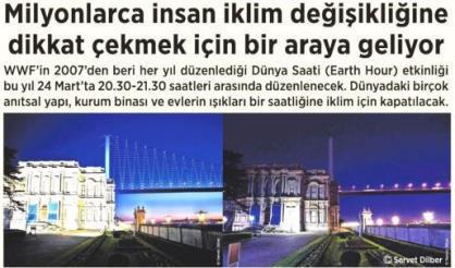 2017 Dünya Saati ne göre