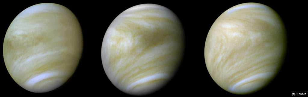 1957 yılına kadar, Venüs ün atmosferindeki V-şekilli bulut yapılarının her dört günde bir tekrarlamasından giderek dönme dönemi tahminleri