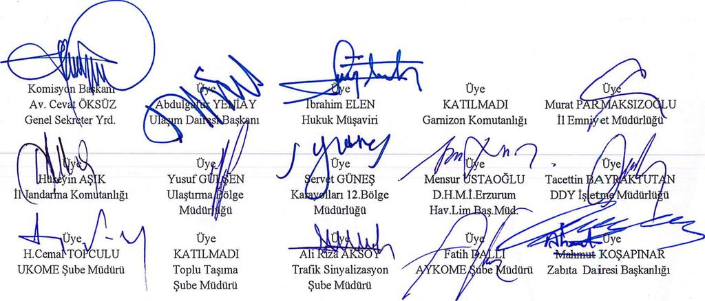 Alt Komisyon Görüşü: Komisyonumuzca yapılan incelemeler ve tabela konulması talep edilen mevkilerin hem şehre gelen misafirler açısından yol gösterici olması hem de şehir trafiği ve şehir estetiğine