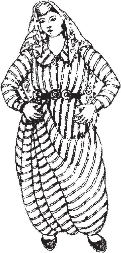 Şekil 5: Paçasız geniş şalvar Şekil 6: Paçalı şalvar Geleneksel Türk giyim kültüründe şalvarın önemi çok büyüktür.