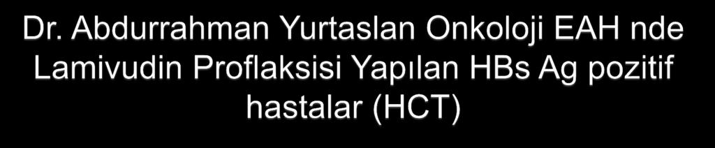 Hasta n: 24 Yaş (yıl) 53,83±11,09 Cinsiyet E/K 15/9 Tanı (n, %) NHL (15, 62,5) HL (3, 12,5) CL (2,