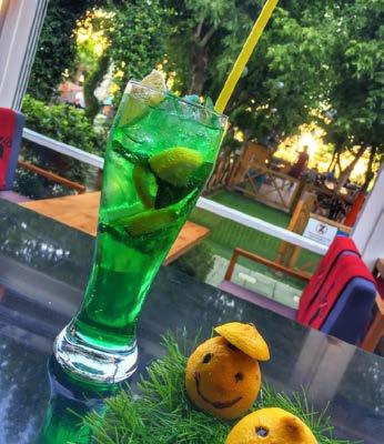 (alkolsüzdür) coctailler APPLE MOHITO 18.00TL STRAWBERRY MOHITO RAINBOW BLUE HAWAII 18.00TL 18.