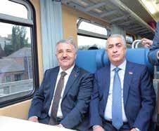 Türkiye ile Asya, Kafkasya ve Avrupa ülkeleri arasında, Bakü-Tiflis-Kars demiryolu bağlantısıyla yıllık 50 milyon tona ulaşacak uluslararası taşıma potansiyeli ortaya çıkacak.