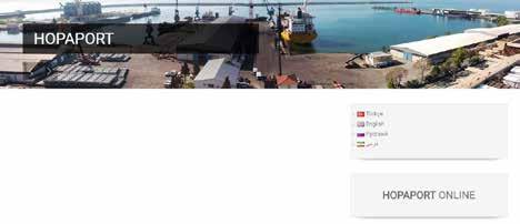 Müşterilerimize vereceğimiz şifre ile WEB sayfası üzerinden Online işlemlerden giriş yaparak limanımızda demirli gemilerindeki operasyon durumunun hangi aşamada olduğunu artık limana gelmeden takip
