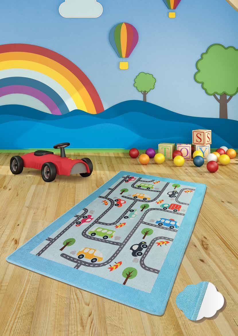 BABY CARS Rug 100x160 Dimenssions cm