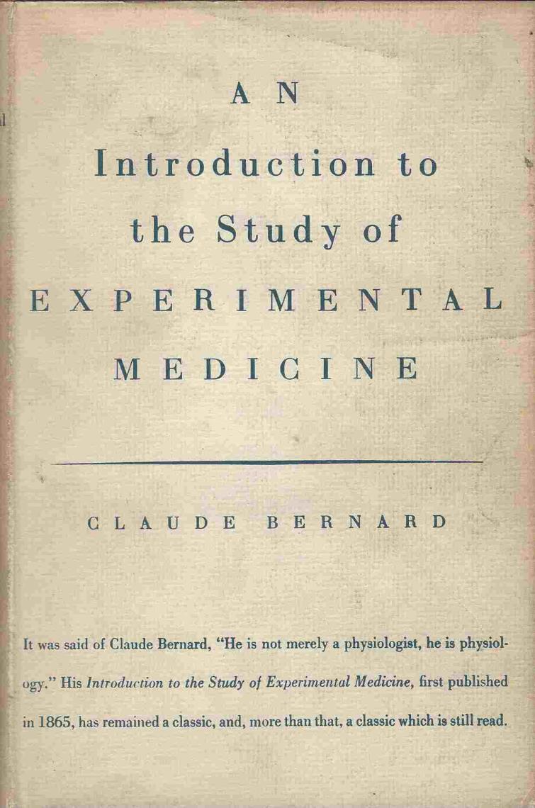 Claude Bernard (1813-1878) Modern biyomedikal araştırmalar incelelendiğinde, hayvan kullanımı ve fonksiyonel inceleme