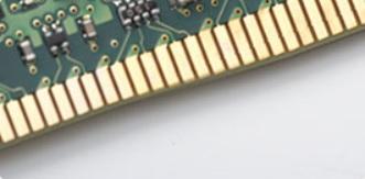 Çentik farkı Artırılmış kalınlık DDR4 modülleri daha fazla sinyal katmanını barındıracak şekilde DDR3'ten biraz daha
