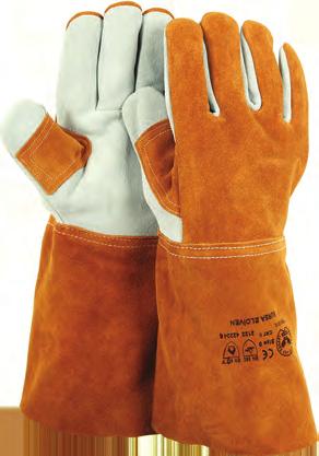 KAYNAK ELDİVENLERİ WELDING GLOVES BES 3010 TW - Isı iletkenliğini azaltan özel twaron örgü eldivenle güçlendirilmiş iç astar -