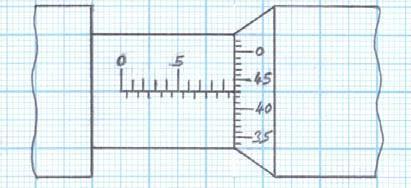 6,5 mm + 33*0,01mm = 6,5mm + 0,33mm = 6,83 mm