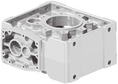 / luminum and ast Iron Helical evel Gearbox DeMonte ed leb l r kapak Removable inspection cover D şl ler Isıl şlem görmüş ve hassas prof l taşlanmıştır.