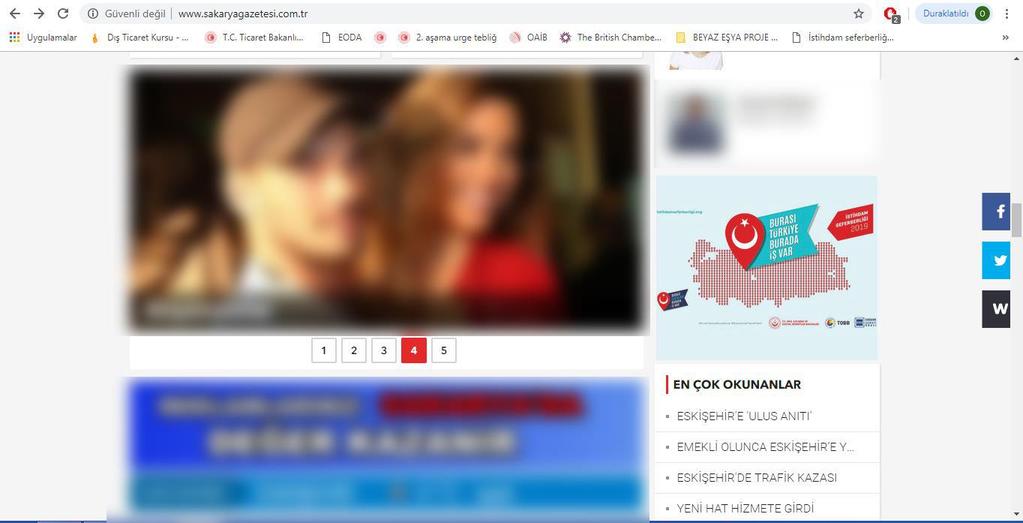 İnternet Haber Gazeteleri Eskişehir Sanayi Odası olarak İstihdam Seferberliği 2019 un Eskişehirin en çok okunan internet gazetelerinden Eskişehir