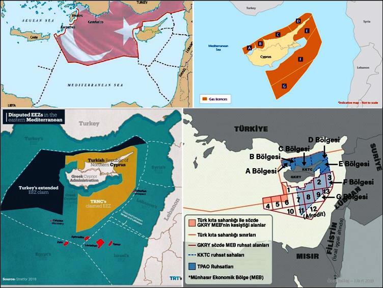 Türkiye Cumhuriyeti Kıta Sahanlığı, KKTC ve GKRY Arama Ruhsatları ile Doğu Akdeniz de Deniz Yetki Alanlarının Sınırlandırılmasında Güncel Durum Kuzey Kıbrıs Türk Cumhuriyeti (KKTC) Cumhurbaşkanı