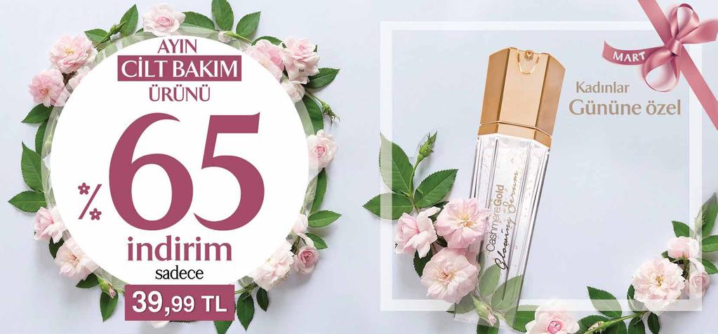 CASHMERE GOLD GLOWING SERUM Altın