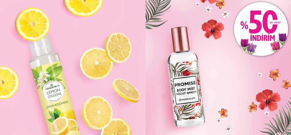 Tazelik ve Ferahlık Needs Limon Kolonyası 200 ml - 27481 30,00 16,49 Promise Body Mist ile favori çiçek ve meyvelerin tazeliğini vücudunuzda hissedin.