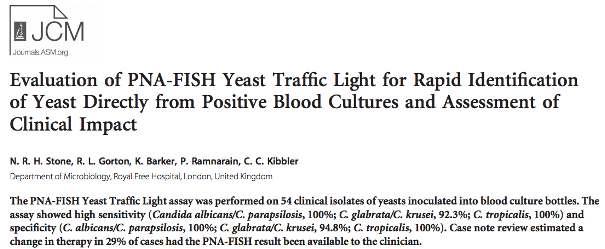 Hibridizasyon Temelli Yöntemler Yeast Traffic Light PNA