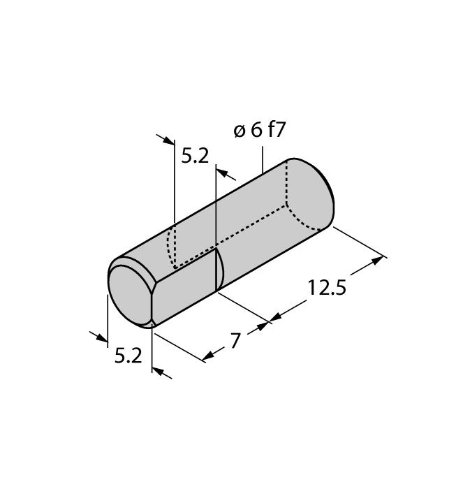 plakası Ø 30 mm, alüminyum HSA-M6-QR14 6901051 Adapter for Ri-QR14 specific