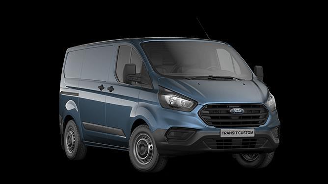 Yeni Ford Transit Custom Van Dış Tasarım Elektrikli Katlanabilir, Isıtmalı Yan Aynalar 16 çelik jantlar (plastik kapaklı) 90 ve 180 derece açılabilen arka kargo kapıları Kapaklı kayar kapı kızağı İç