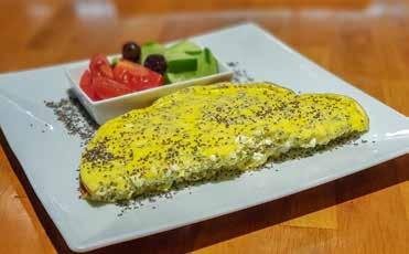 ) Kaşarlı Sucuklu Omlet... 19.50 (2 yumurta ile hazırlanır.