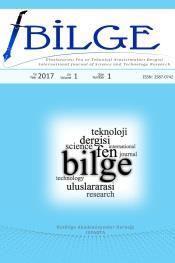 Bilge International Journal of Science and Technology Research Web : http://dergipark.gov.tr/bilgesci - E-mail : kutbilgescience@gmail.