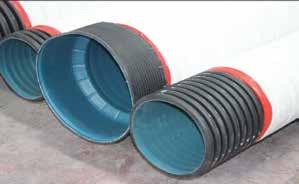 GEOTEXTILE COVERED DRAINAGE GENERAL PROPERTIES Drainage Pipes of Kuzeyboru, foregrounded with its high quality by geotextile covering