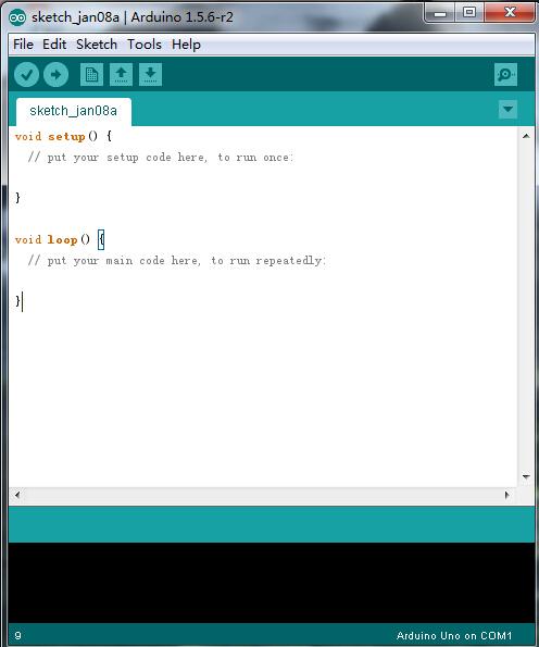 (Note: if the Arduino software loads in the wrong language, you can change it in the preferences